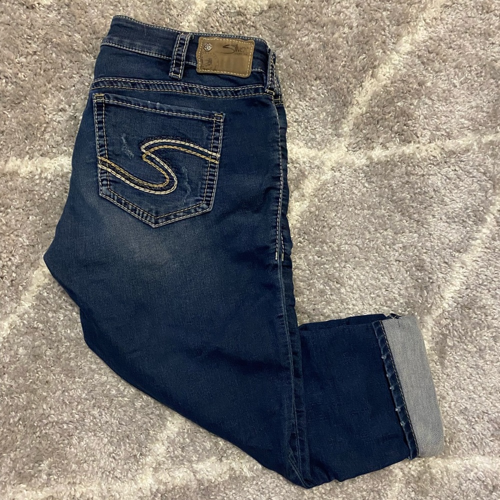 Silver brand capris